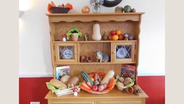 Harvest celebrations at Coppice Court